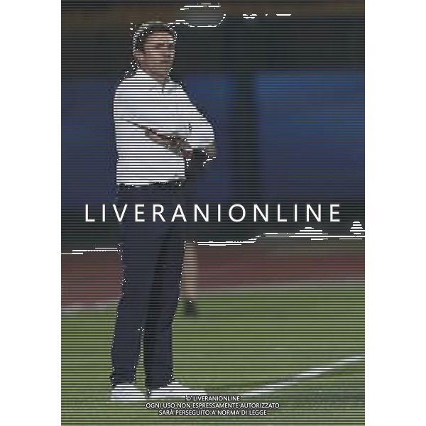 UEFA - Campionato Europeo Under 21 Italia 2019 gruppo C 21/06/2019 Francia - Croazia nella foto: Mister Sylvain Ripoll(France) ©Claudio Zamagni/Agenzia Aldo Liverani Mister Sylvain Ripoll(France) during UEFA Championship Under 21 Italy 2019 group C match between France and Croatia at San Marino Olympic Stadium on June 21 2019. photo credit by Claudio Zamagni/Aldo Liverani Photo Agency