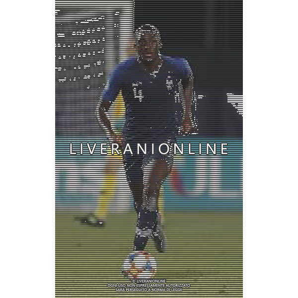 UEFA - Campionato Europeo Under 21 Italia 2019 gruppo C 21/06/2019 Francia - Croazia nella foto: Konate’ Ibrahima(France) ©Claudio Zamagni/Agenzia Aldo Liverani Konate’ Ibrahima(France) during UEFA Championship Under 21 Italy 2019 group C match between France and Croatia at San Marino Olympic Stadium on June 21 2019. photo credit by Claudio Zamagni/Aldo Liverani Photo Agency