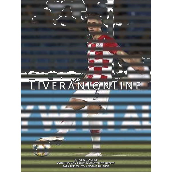 UEFA - Campionato Europeo Under 21 Italia 2019 gruppo C 21/06/2019 Francia - Croazia nella foto: Katic Nikola (Croatia U21) ©Claudio Zamagni/Agenzia Aldo Liverani Katic Nikola (Croatia U21) during UEFA Championship Under 21 Italy 2019 group C match between France and Croatia at San Marino Olympic Stadium on June 21 2019. photo credit by Claudio Zamagni/Aldo Liverani Photo Agency