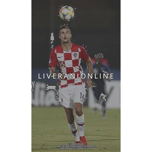 UEFA - Campionato Europeo Under 21 Italia 2019 gruppo C 21/06/2019 Francia - Croazia nella foto: Borevkovic Toni (Croatia U21) ©Claudio Zamagni/Agenzia Aldo Liverani Borevkovic Toni (Croatia U21) during UEFA Championship Under 21 Italy 2019 group C match between France and Croatia at San Marino Olympic Stadium on June 21 2019. photo credit by Claudio Zamagni/Aldo Liverani Photo Agency