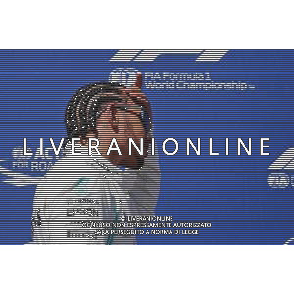 Pole sitter Lewis Hamilton (GBR) Mercedes AMG F1 in qualifying parc ferme. 22.06.2019. Formula 1 World Championship, Rd 8, French Grand Prix, Paul Ricard, France, Qualifying Day. / AGENZIA ALDO LIVERANI SAS - ITALY ONLY EDITORIAL USE ONLY