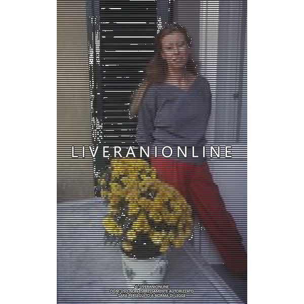 RETROSPETTIVA ISABELLA BOSSI FEDRIGOTTI GIORNALISTA E SCRITTRICE NELLA FOTO ISABELLA BOSSI FEDRIGOTTI NELL\'ANNO 1983 AG ALDO LIVERANI SAS