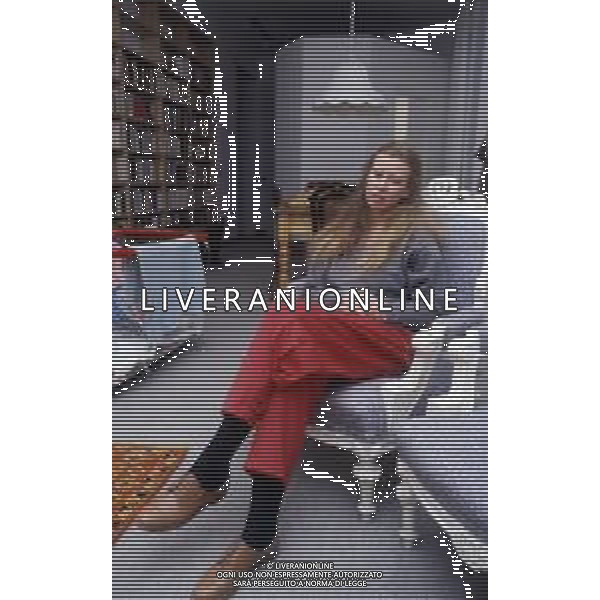 RETROSPETTIVA ISABELLA BOSSI FEDRIGOTTI GIORNALISTA E SCRITTRICE NELLA FOTO ISABELLA BOSSI FEDRIGOTTI NELL\'ANNO 1983 AG ALDO LIVERANI SAS