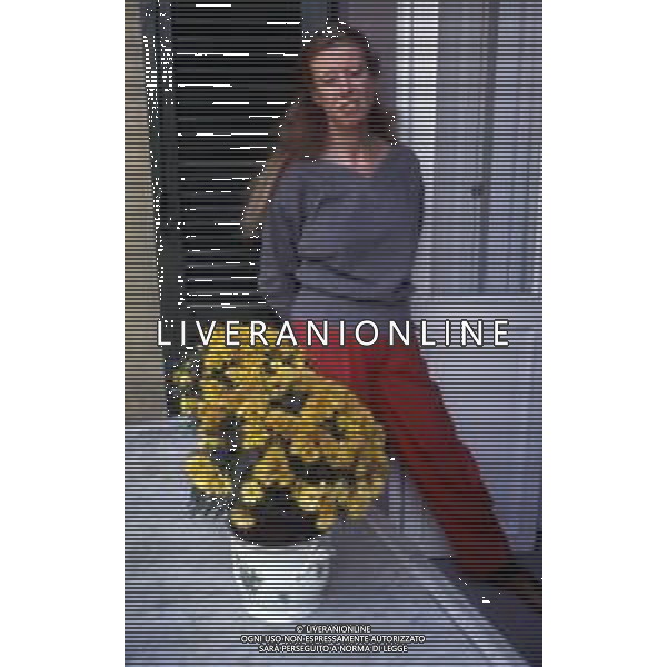 RETROSPETTIVA ISABELLA BOSSI FEDRIGOTTI GIORNALISTA E SCRITTRICE NELLA FOTO ISABELLA BOSSI FEDRIGOTTI NELL\'ANNO 1983 AG ALDO LIVERANI SAS