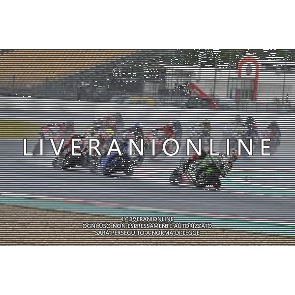 Start race 1 MotoSBK Pata Riviera di Rimini Round San Marino 2019 - Misano 22 giugno 2019 ©Alessio Marini / AGENZIA ALDO LIVERANI SAS