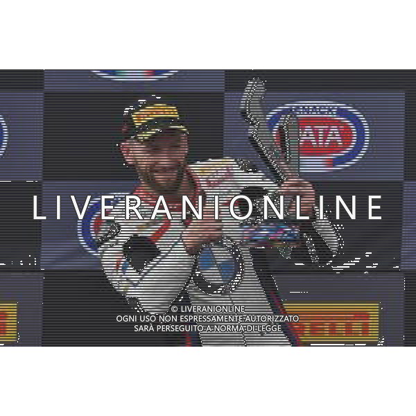 66 Tom Sykes al podio MotoSBK Pata Riviera di Rimini Round San Marino 2019 - Misano 22 giugno 2019 ©Alessio Marini / AGENZIA ALDO LIVERANI SAS