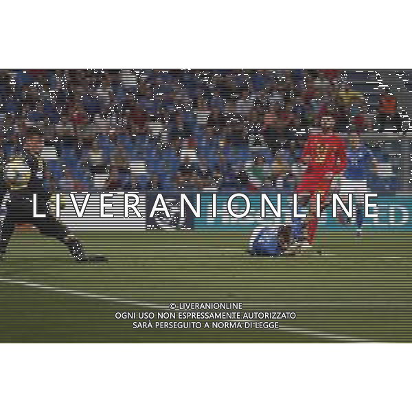 UEFA - Campionato Europeo Under 21 Italia 2019 gruppo A 22/06/2019 Belgio - Italia nella foto: occasione Barella Nicolo’ (Italia) ©Claudio Zamagni/Agenzia Aldo Liverani Barella Nicolo’ (Italia) during UEFA Championship Under 21 Italy 2019 group A match between Belgium and Italy at Reggio-Emilia Mapei Stadium on June 22 2019. photo credit by Claudio Zamagni/Aldo Liverani Photo Agency