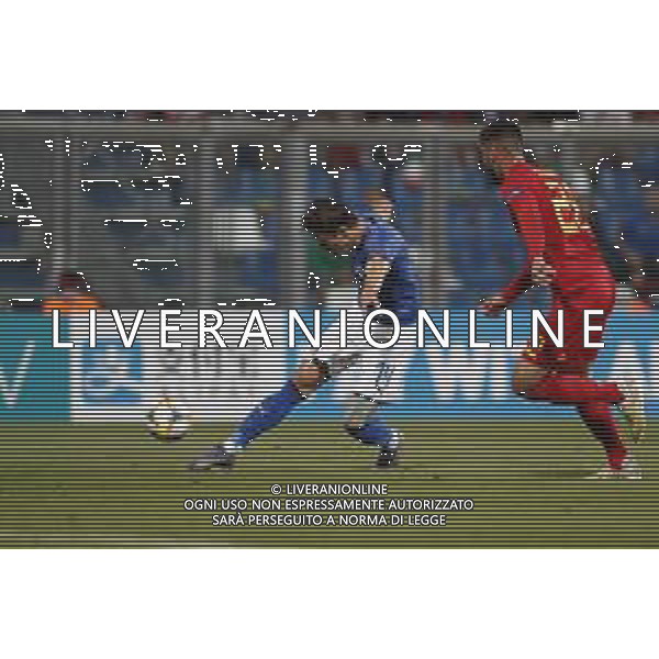 UEFA - Campionato Europeo Under 21 Italia 2019 gruppo A 22/06/2019 Belgio - Italia nella foto: Chiesa Federico (Italia) ©Claudio Zamagni/Agenzia Aldo Liverani Chiesa Federico (Italia) during UEFA Championship Under 21 Italy 2019 group A match between Belgium and Italy at Reggio-Emilia Mapei Stadium on June 22 2019. photo credit by Claudio Zamagni/Aldo Liverani Photo Agency