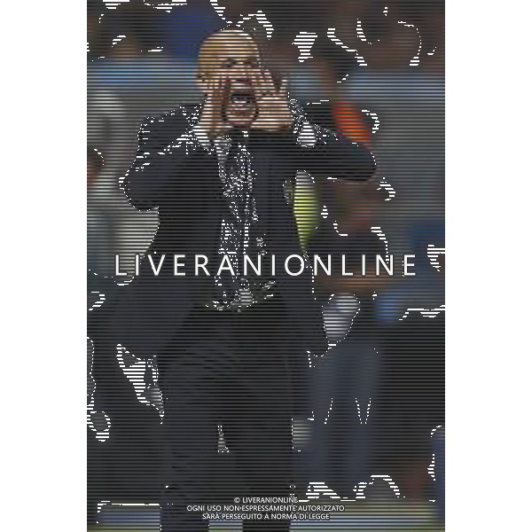 UEFA - Campionato Europeo Under 21 Italia 2019 gruppo A 22/06/2019 Belgio - Italia nella foto: Mister Luigi Di Biagio ©Claudio Zamagni/Agenzia Aldo Liverani Mister Luigi Di Biagio during UEFA Championship Under 21 Italy 2019 group A match between Belgium and Italy at Reggio-Emilia Mapei Stadium on June 22 2019. photo credit by Claudio Zamagni/Aldo Liverani Photo Agency / AGENZIA ALDO LIVERANI SAS