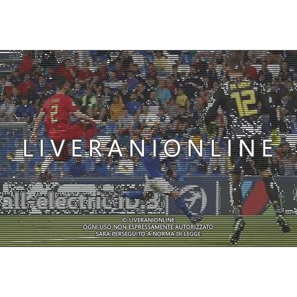 UEFA - Campionato Europeo Under 21 Italia 2019 gruppo A 22/06/2019 Belgio - Italia nella foto: Mandragora Rolando (Italia) ©Claudio Zamagni/Agenzia Aldo Liverani Mandragora Rolando (Italia) during UEFA Championship Under 21 Italy 2019 group A match between Belgium and Italy at Reggio-Emilia Mapei Stadium on June 22 2019. photo credit by Claudio Zamagni/Aldo Liverani Photo Agency / AGENZIA ALDO LIVERANI SAS