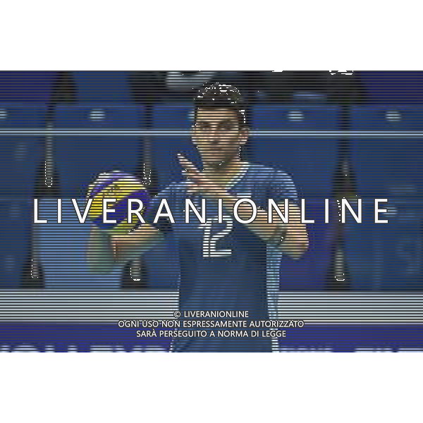 Milano 22-06-2019 Palalido Volleyball Nations League - girone 14 day 2 Italia vs Argentina nella foto Bruno Lima (Argentina) foto Roberto Garavaglia - ag. Aldo Liverani sas