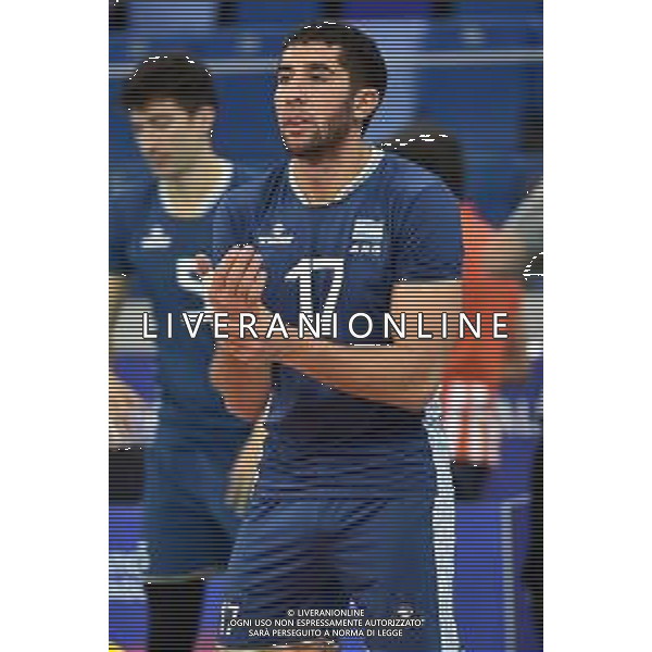 Milano 22-06-2019 Palalido Volleyball Nations League - girone 14 day 2 Italia vs Argentina nella foto Nicolas Mendez (Argentina) foto Roberto Garavaglia - ag. Aldo Liverani sas
