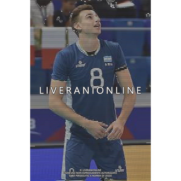 Milano 22-06-2019 Palalido Volleyball Nations League - girone 14 day 2 Italia vs Argentina nella foto Augustin Loser (Argentina) foto Roberto Garavaglia - ag. Aldo Liverani sas
