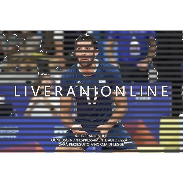 Milano 22-06-2019 Palalido Volleyball Nations League - girone 14 day 2 Italia vs Argentina nella foto Nicolas Mendez (Argentina) foto Roberto Garavaglia - ag. Aldo Liverani sas