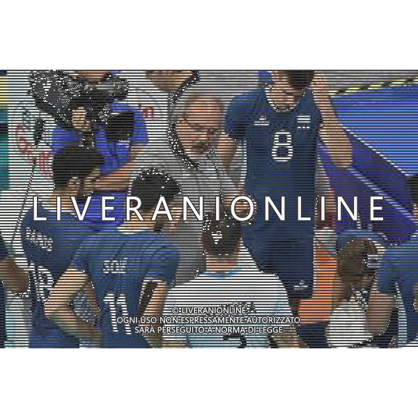 Milano 22-06-2019 Palalido Volleyball Nations League - girone 14 day 2 Italia vs Argentina nella foto Marcelo Mendez allenatore Argentina foto Roberto Garavaglia - ag. Aldo Liverani sas