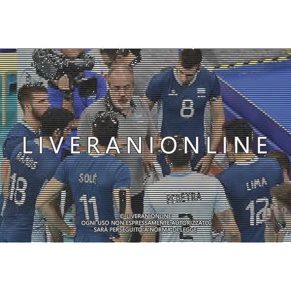 Milano 22-06-2019 Palalido Volleyball Nations League - girone 14 day 2 Italia vs Argentina nella foto Marcelo Mendez allenatore Argentina foto Roberto Garavaglia - ag. Aldo Liverani sas