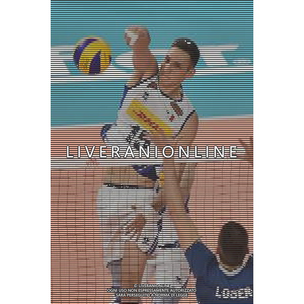 Milano 22-06-2019 Palalido Volleyball Nations League - girone 14 day 2 Italia vs Argentina nella foto Roberto Russo (Italia) foto Roberto Garavaglia - ag. Aldo Liverani sas