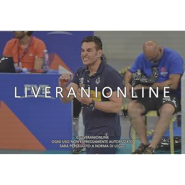Milano 22-06-2019 Palalido Volleyball Nations League - girone 14 day 2 Italia vs Argentina nella foto Gianlorenzo Blengini allenatore Italia foto Roberto Garavaglia - ag. Aldo Liverani sas