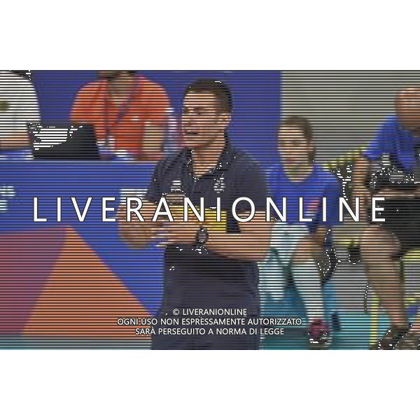 Milano 22-06-2019 Palalido Volleyball Nations League - girone 14 day 2 Italia vs Argentina nella foto Gianlorenzo Blengini allenatore Italia foto Roberto Garavaglia - ag. Aldo Liverani sas