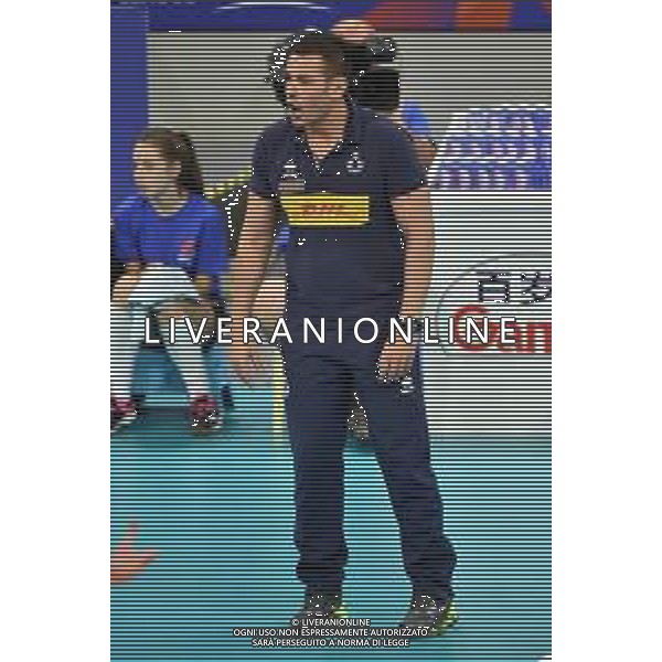 Milano 22-06-2019 Palalido Volleyball Nations League - girone 14 day 2 Italia vs Argentina nella foto Gianlorenzo Blengini allenatore Italia foto Roberto Garavaglia - ag. Aldo Liverani sas