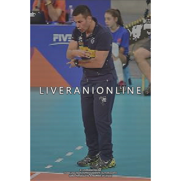 Milano 22-06-2019 Palalido Volleyball Nations League - girone 14 day 2 Italia vs Argentina nella foto Gianlorenzo Blengini allenatore Italia foto Roberto Garavaglia - ag. Aldo Liverani sas