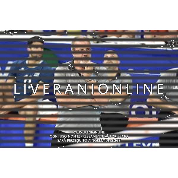 Milano 22-06-2019 Palalido Volleyball Nations League - girone 14 day 2 Italia vs Argentina nella foto Marcelo Mendez allenatore Argentina foto Roberto Garavaglia - ag. Aldo Liverani sas
