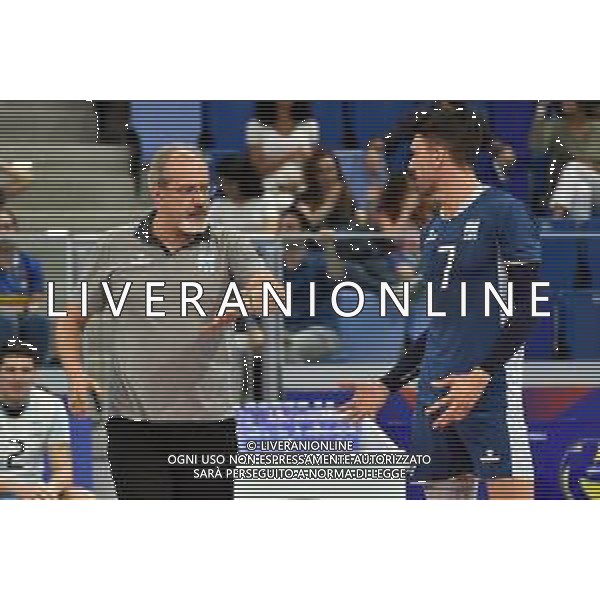Milano 22-06-2019 Palalido Volleyball Nations League - girone 14 day 2 Italia vs Argentina nella foto Marcelo Mendez allenatore Argentina SX e Facundo Conte (Argentina ) DX foto Roberto Garavaglia - ag. Aldo Liverani sas