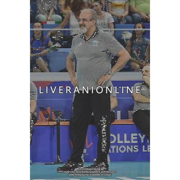 Milano 22-06-2019 Palalido Volleyball Nations League - girone 14 day 2 Italia vs Argentina nella foto Marcelo Mendez allenatore Argentina foto Roberto Garavaglia - ag. Aldo Liverani sas