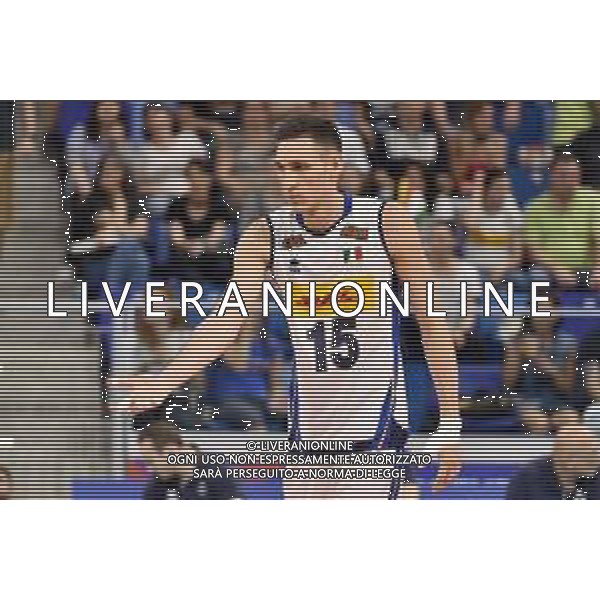 Milano 22-06-2019 Palalido Volleyball Nations League - girone 14 day 2 Italia vs Argentina nella foto Roberto Russo (Italia) foto Roberto Garavaglia - ag. Aldo Liverani sas