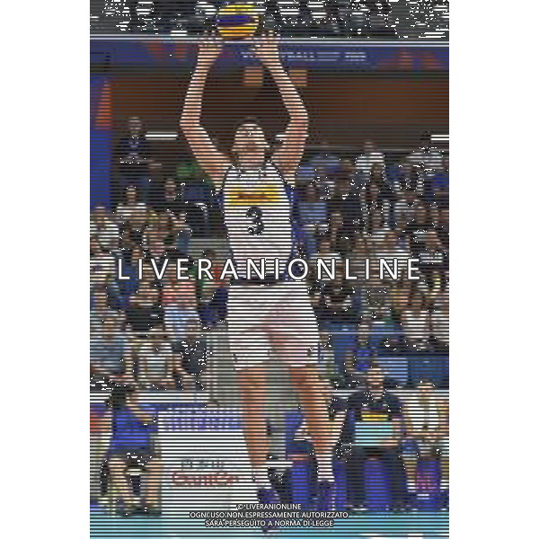 Milano 22-06-2019 Palalido Volleyball Nations League - girone 14 day 2 Italia vs Argentina nella foto Luca Spirito (Italia) foto Roberto Garavaglia - ag. Aldo Liverani sas