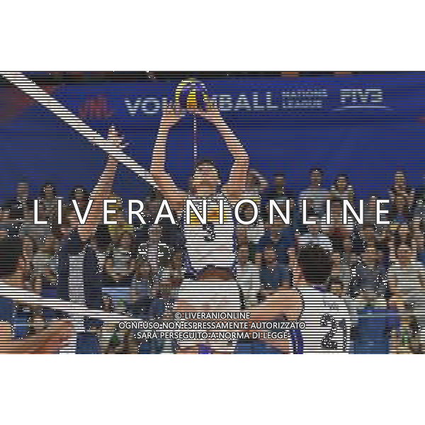 Milano 22-06-2019 Palalido Volleyball Nations League - girone 14 day 2 Italia vs Argentina nella foto Luca Spirito (Italia) foto Roberto Garavaglia - ag. Aldo Liverani sas