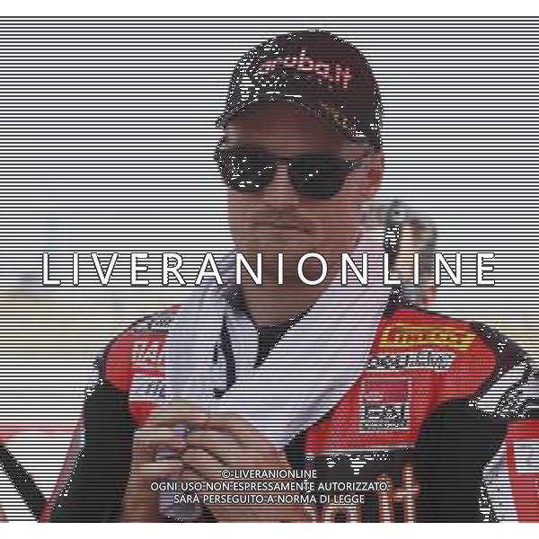 Campionato Mondiale Superbike Pata Riviera di Rimini 23/06/2019 nella foto: Chaz Davies (Ducati Panigale R) ©Claudio Zamagni/Agenzia Aldo Liverani Chaz Davies (Ducati Panigale R) during Superbike World Championship Pata Riviera di Rimini Round at Misano World Circuit Marco Simoncelli on June 23 2019. photo credit by Claudio Zamagni/Aldo Liverani Photo Agency