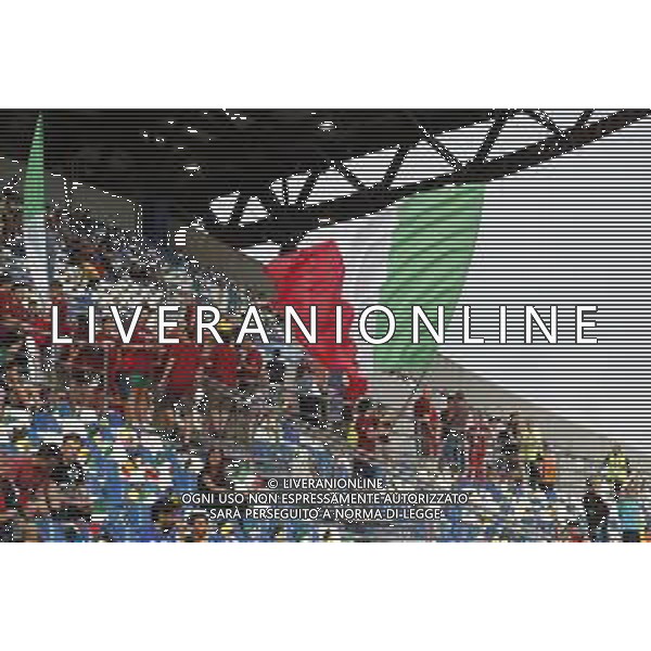 UEFA - Campionato Europeo Under 21 Italia 2019 gruppo A 22/06/2019 Belgio - Italia nella foto: tifosi dell\'Italia ©Claudio Zamagni/Agenzia Aldo Liverani supporters of Italy during UEFA Championship Under 21 Italy 2019 group A match between Belgium and Italy at Reggio-Emilia Mapei Stadium on June 22 2019. photo credit by Claudio Zamagni/Aldo Liverani Photo Agency