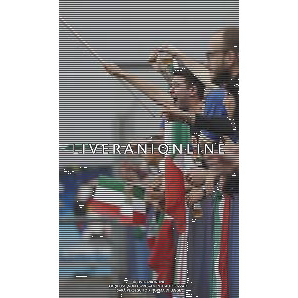 UEFA - Campionato Europeo Under 21 Italia 2019 gruppo A 22/06/2019 Belgio - Italia nella foto: tifosi dell\'Italia ©Claudio Zamagni/Agenzia Aldo Liverani supporters of Italy during UEFA Championship Under 21 Italy 2019 group A match between Belgium and Italy at Reggio-Emilia Mapei Stadium on June 22 2019. photo credit by Claudio Zamagni/Aldo Liverani Photo Agency