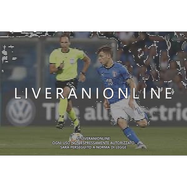 UEFA - Campionato Europeo Under 21 Italia 2019 gruppo A 22/06/2019 Belgio - Italia nella foto: Barella Nicolo’ (Italia) ©Claudio Zamagni/Agenzia Aldo Liverani Barella Nicolo’ (Italia) during UEFA Championship Under 21 Italy 2019 group A match between Belgium and Italy at Reggio-Emilia Mapei Stadium on June 22 2019. photo credit by Claudio Zamagni/Aldo Liverani Photo Agency
