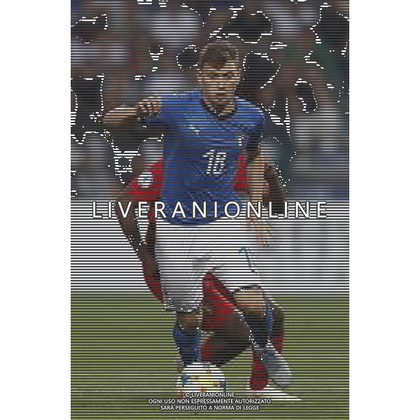 UEFA - Campionato Europeo Under 21 Italia 2019 gruppo A 22/06/2019 Belgio - Italia nella foto: Barella Nicolo’ (Italia) ©Claudio Zamagni/Agenzia Aldo Liverani Barella Nicolo’ (Italia) during UEFA Championship Under 21 Italy 2019 group A match between Belgium and Italy at Reggio-Emilia Mapei Stadium on June 22 2019. photo credit by Claudio Zamagni/Aldo Liverani Photo Agency