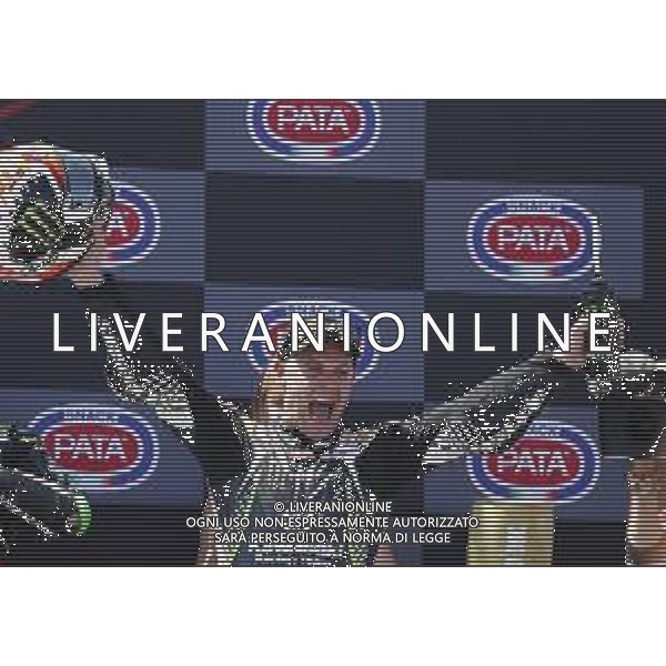 Campionato Mondiale Superbike Pata Riviera di Rimini 23/06/2019 Gara 2 nella foto: Jonathan Rea (Kawasaki ZX-10RR) ©Claudio Zamagni/Agenzia Aldo Liverani Jonathan Rea (Kawasaki ZX-10RR) during Race 2 Superbike World Championship Pata Riviera di Rimini Round at Misano World Circuit Marco Simoncelli on June 23 2019. photo credit by Claudio Zamagni/Aldo Liverani Photo Agency / AGENZIA ALDO LIVERANI SAS