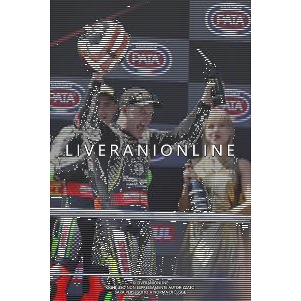 Campionato Mondiale Superbike Pata Riviera di Rimini 23/06/2019 Gara 2 nella foto: Jonathan Rea (Kawasaki ZX-10RR) ©Claudio Zamagni/Agenzia Aldo Liverani Jonathan Rea (Kawasaki ZX-10RR) during Race 2 Superbike World Championship Pata Riviera di Rimini Round at Misano World Circuit Marco Simoncelli on June 23 2019. photo credit by Claudio Zamagni/Aldo Liverani Photo Agency / AGENZIA ALDO LIVERANI SAS