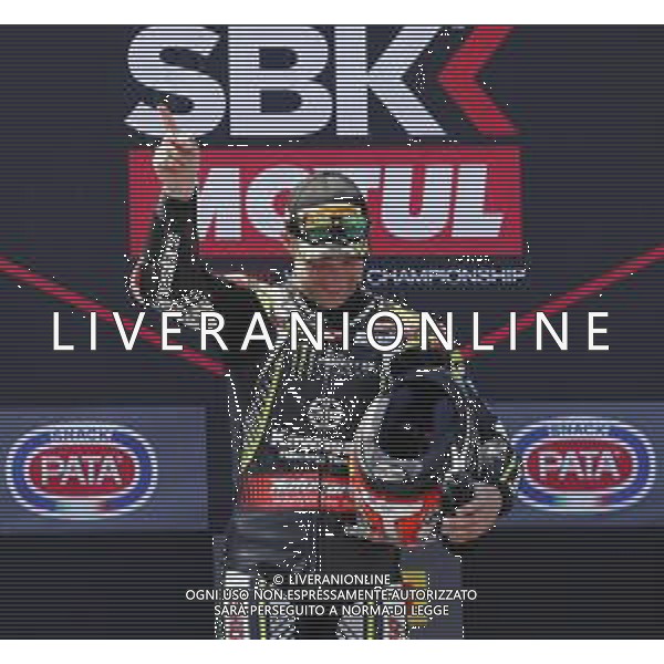 Campionato Mondiale Superbike Pata Riviera di Rimini 23/06/2019 Gara 2 nella foto: Jonathan Rea (Kawasaki ZX-10RR) ©Claudio Zamagni/Agenzia Aldo Liverani Jonathan Rea (Kawasaki ZX-10RR)during Race 2 Superbike World Championship Pata Riviera di Rimini Round at Misano World Circuit Marco Simoncelli on June 23 2019. photo credit by Claudio Zamagni/Aldo Liverani Photo Agency / AGENZIA ALDO LIVERANI SAS