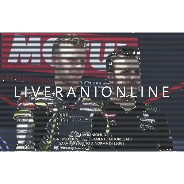 Campionato Mondiale Superbike Pata Riviera di Rimini 23/06/2019 Gara 2 nella foto: Jonathan Rea (Kawasaki ZX-10RR) ©Claudio Zamagni/Agenzia Aldo Liverani Jonathan Rea (Kawasaki ZX-10RR) during Race 2 Superbike World Championship Pata Riviera di Rimini Round at Misano World Circuit Marco Simoncelli on June 23 2019. photo credit by Claudio Zamagni/Aldo Liverani Photo Agency / AGENZIA ALDO LIVERANI SAS