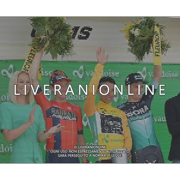 23-06-2019 Tour De Suisse; Tappa 09 Goms - Goms; 2019, Bahrain - Merida; 2019, Team Ineos; 2019, Bora - Hansgrohe; Dennis, Rohan; Bernal Gomez, Arley; Konrad, Patrick; Goms; ©SIROTTI / AGENZIA ALDO LIVERANI SAS