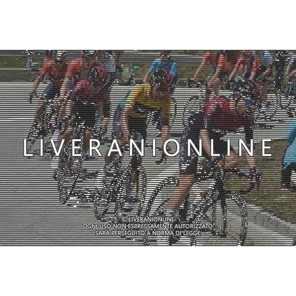 23-06-2019 Tour De Suisse; Tappa 09 Goms - Goms; 2019, Team Ineos; Castroviejo, Jonathan; Bernal Gomez, Arley; Elissonde, Kenny; Nufenenpass; ©SIROTTI / AGENZIA ALDO LIVERANI SAS