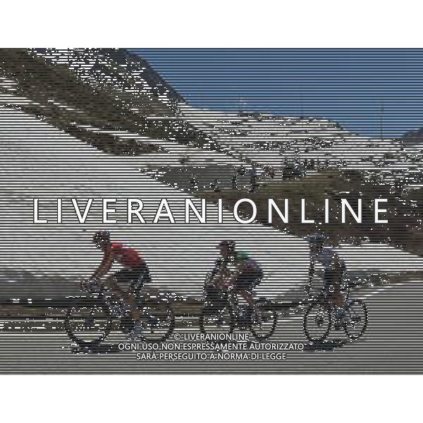 23-06-2019 Tour De Suisse; Tappa 09 Goms - Goms; 2019, Deceunick - Quickstep; Morkov, Michael; Viviani, Elia; Richeze, Maximiliano Ariel; Nufenenpass; ©SIROTTI / AGENZIA ALDO LIVERANI SAS