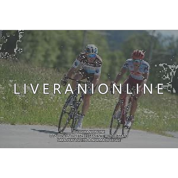 23-06-2019 Tour De Suisse; Tappa 09 Goms - Goms; 2019, Ag2r La Mondiale; 2019, Katusha - Alpecin; Frank, Mathias; Spilak, Simon; Goms; ©SIROTTI / AGENZIA ALDO LIVERANI SAS