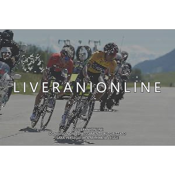 23-06-2019 Tour De Suisse; Tappa 09 Goms - Goms; 2019, Team Ineos; 2019, Bahrain - Merida; Bernal Gomez, Arley; Dennis, Rohan; Goms; ©SIROTTI / AGENZIA ALDO LIVERANI SAS