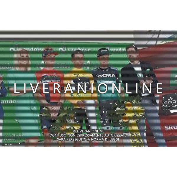 23-06-2019 Tour De Suisse; Tappa 09 Goms - Goms; 2019, Bahrain - Merida; 2019, Team Ineos; 2019, Bora - Hansgrohe; Dennis, Rohan; Bernal Gomez, Arley; Konrad, Patrick; Cancellara, Fabian; Goms; ©SIROTTI / AGENZIA ALDO LIVERANI SAS