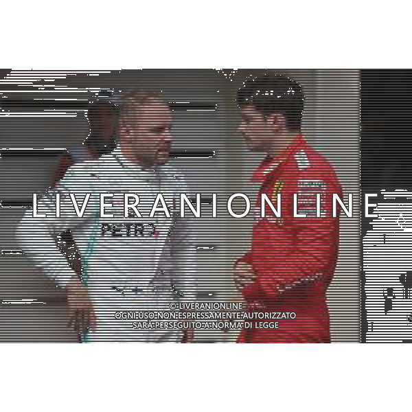 Valtteri Bottas (FIN), Mercedes AMG F1 and Charles Leclerc (FRA), Scuderia Ferrari 23.06.2019. Formula 1 World Championship, Rd 8, French Grand Prix, Paul Ricard, France, Race Day. / AGENZIA ALDO LIVERANI SAS - ITALY ONLY EDITORIAL USE ONLY