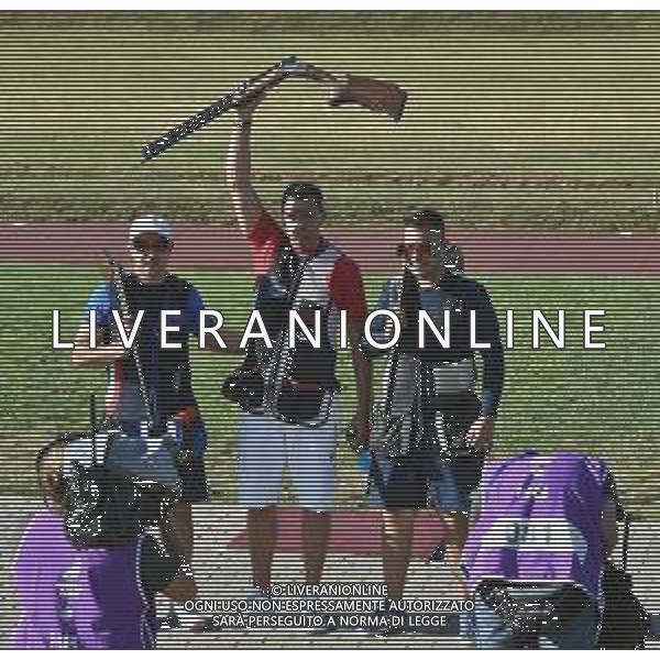 The European Games 2019 Minsk Bielorussia 23.06.2019 Nella foto TRAP MASCHILE - VALERIO GRAZINI MEDAGLIA D\'ARGENTO ©MEZZELANI GMT / AGENZIA ALDO LIVERANI SAS