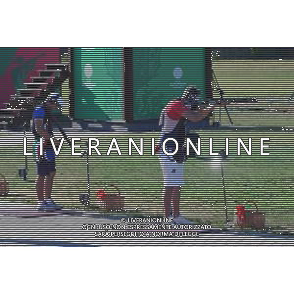 The European Games 2019 Minsk Bielorussia 23.06.2019 Nella foto TRAP MASCHILE - VALERIO GRAZINI MEDAGLIA D\'ARGENTO ©MEZZELANI GMT / AGENZIA ALDO LIVERANI SAS