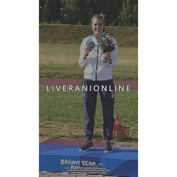 The European Games 2019 Minsk Bielorussia 23.06.2019 Nella foto TRAP FEMMINILE - JESSICA ROSSI MEDAGLIA D\'ARGENTO SUL PODIO ©MEZZELANI GMT / AGENZIA ALDO LIVERANI SAS